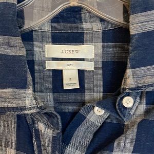 J Crew Boy fit button up